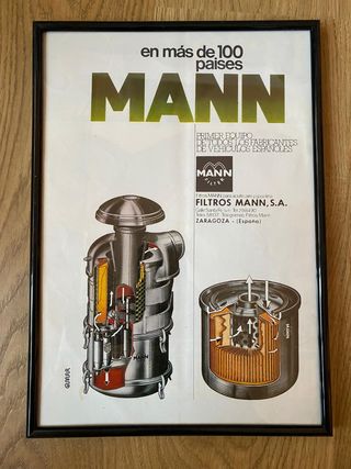 Cuadros antiguo filtros Mann