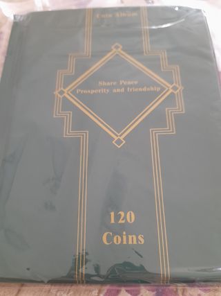 ALBUM PER COLLEZZIONARE MONETE IN OBLÒ