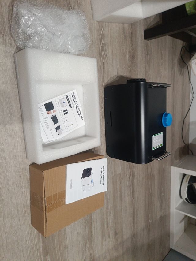 Estufa diesel Camper 12v