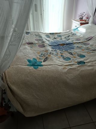 Copriletto matrimoniale in cotone