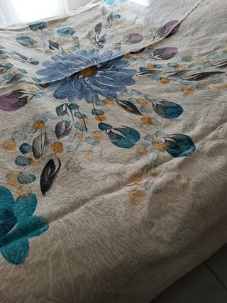 Copriletto matrimoniale in cotone