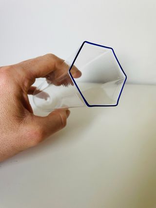 Bicchieri Esagonali Murano Carlo Scarpa