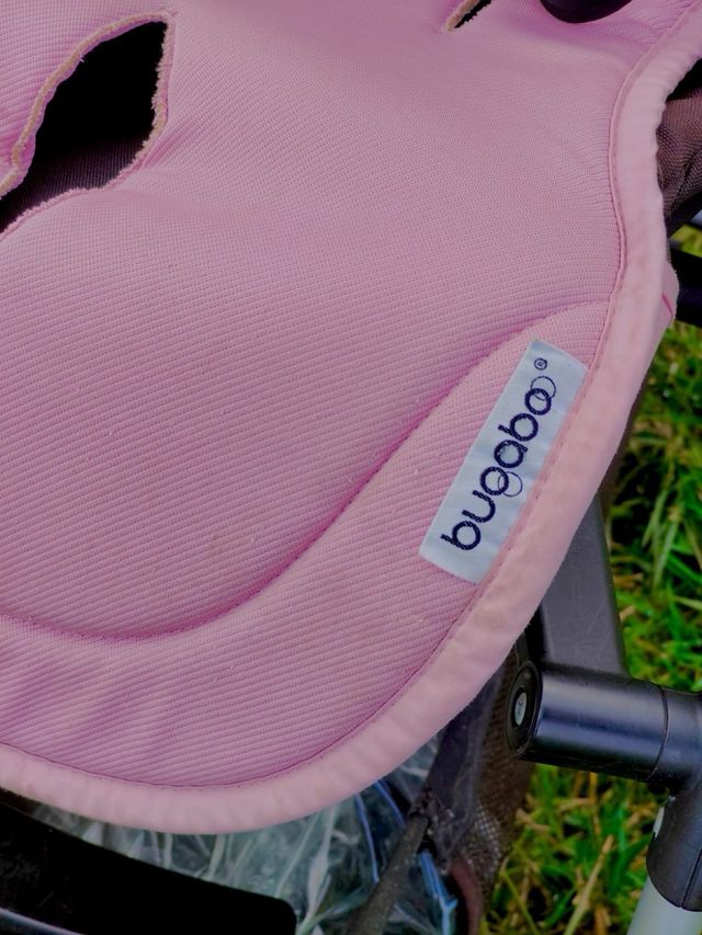 Silla paseo bugaboo bee con doble capota y saco