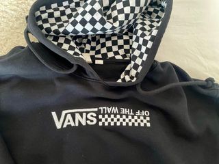 Sudadera capucha negra mujer