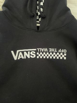 Sudadera capucha negra mujer