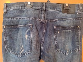 Pantalón vaquero hombre, Marca inside