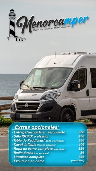 Camper en Menorca desde