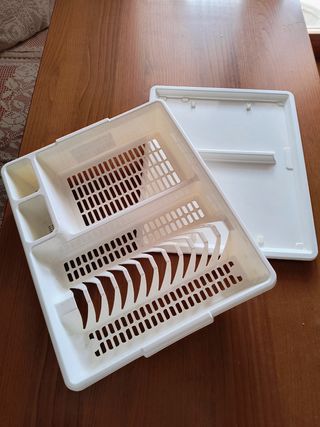 Scolapiatti in plastica