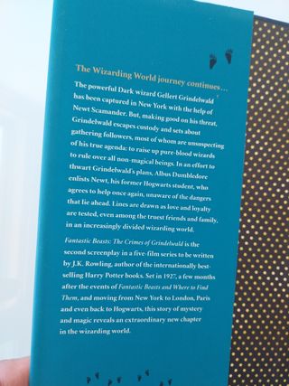 Fantastic Beasts: The Crimes of Grindelwald -Guion