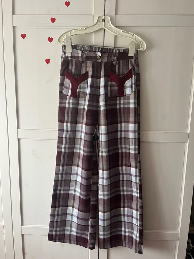 Pantalón cuadros