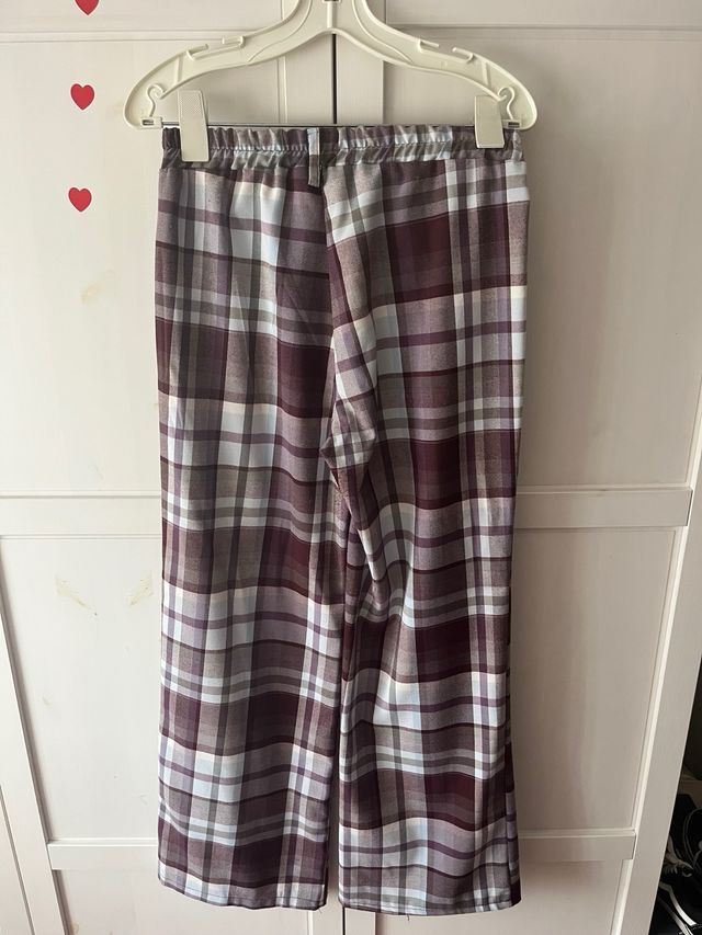 Pantalón cuadros