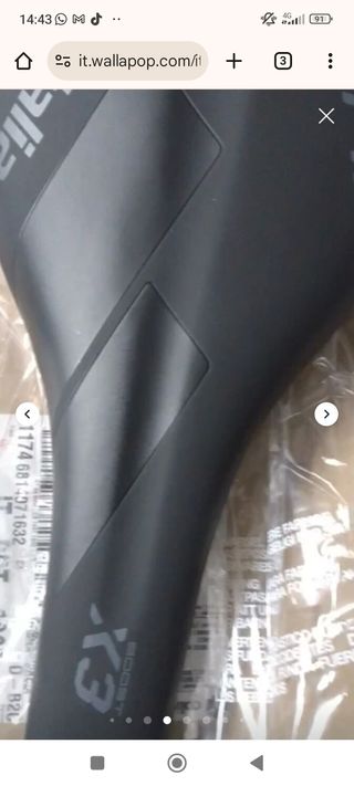 Sella nuova selle Italia X3 boost per MTB o bici d
