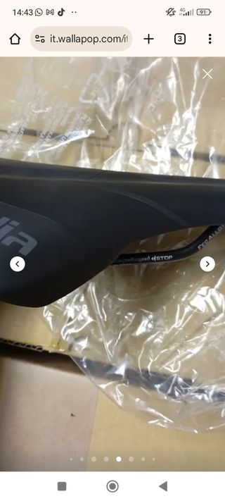Sella nuova selle Italia X3 boost per MTB o bici d
