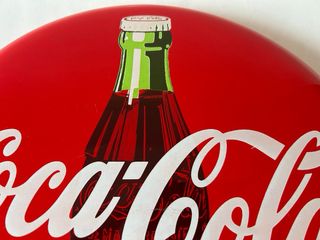 Cartel Chapa Coca Cola
