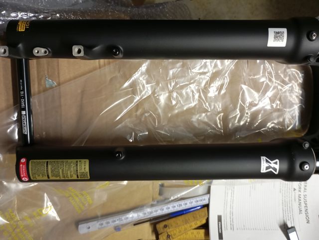 Forcella MTB 29 nuova canotto conico misura 1.8