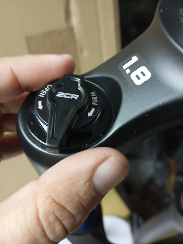 Forcella MTB 29 nuova canotto conico misura 1.8