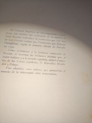 El Cortesano 