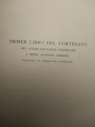 El Cortesano 