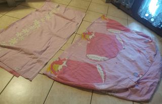 Set lenzuola lettino singolo bambina