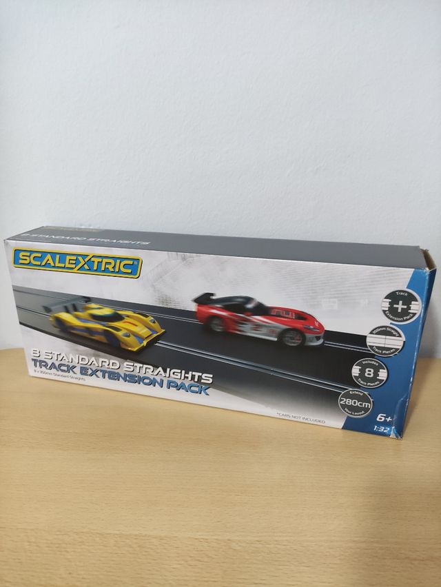 🚗 8 pistas rectas de Scalextric