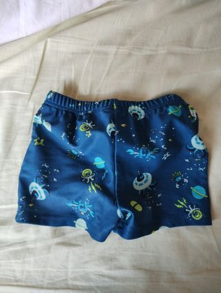 Costume boxer contenitivo lavabile bambino azzurro