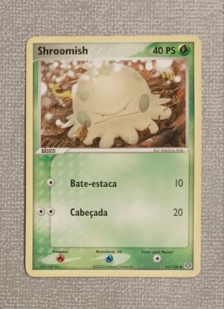 Pack 6 cartas Pokémon