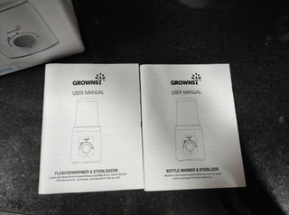 Calienta biberones esterilizador 2 en 1