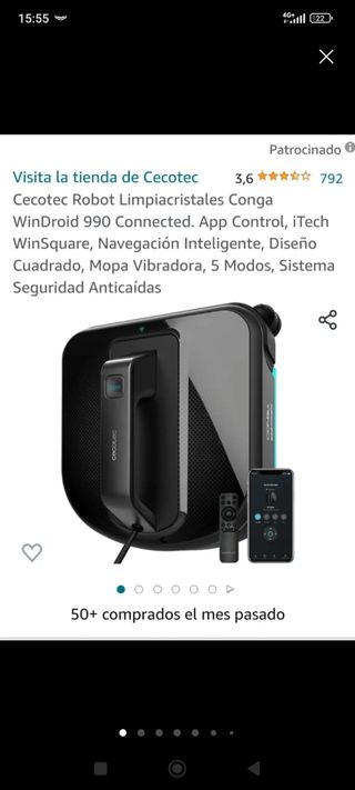 Limpiador de cristales cecotec 