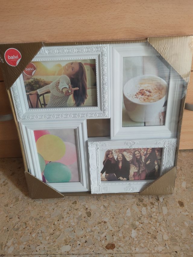 Marco para cuatro fotos