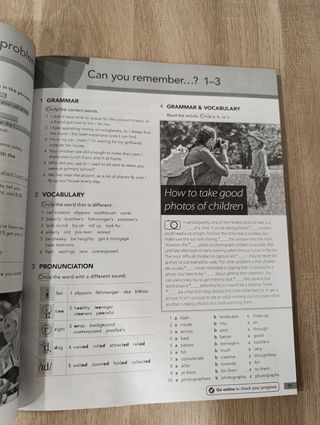 Students book and Workbook pack. B2.1