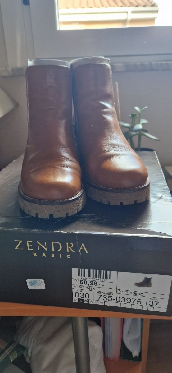 Botines piel comodisimo