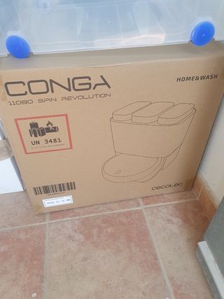 Conga aspirador y fregasuelos Cecotec