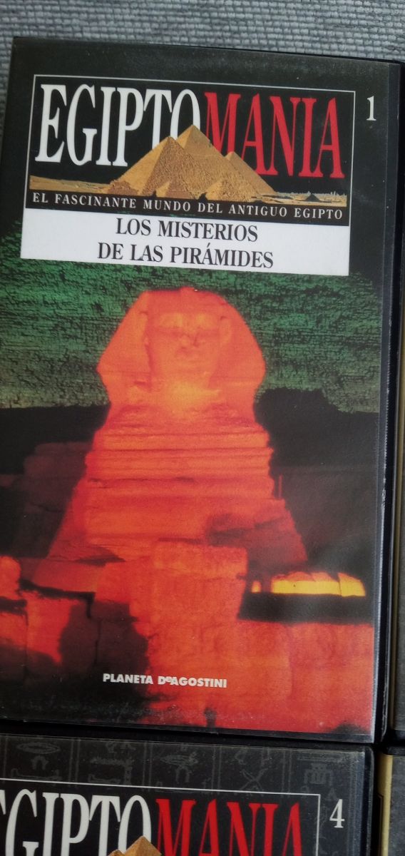 Egiptomania.7 cintas VHS