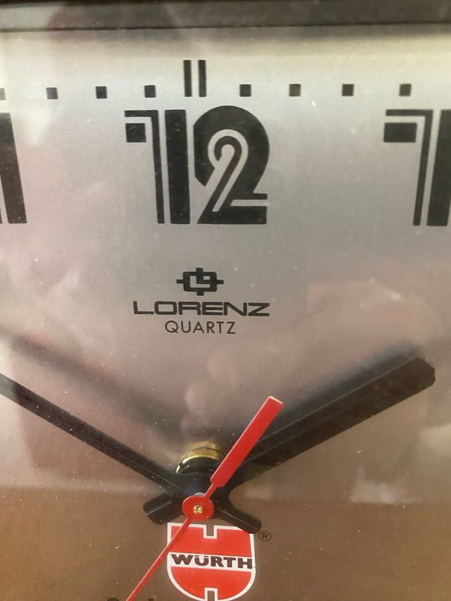 Orologio Lorenz promo Wurth 70/80