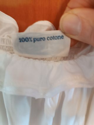 camicia da notte bianca