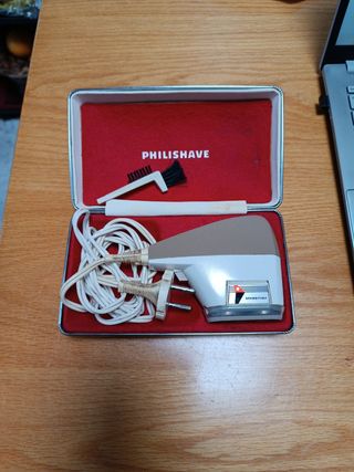 Maquina afeitar philishave años 60