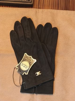 Guantes de ante sin forro