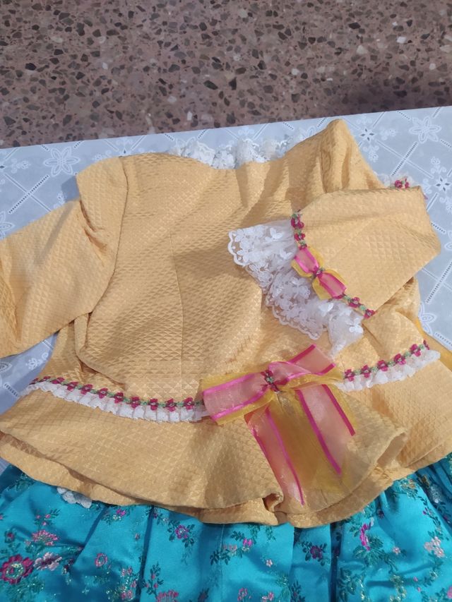 Traje fallera niña