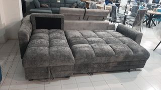 Oferta Online! Sofa Cama chaise longue con Arcon