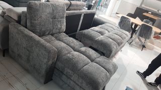 Oferta Online! Sofa Cama chaise longue con Arcon
