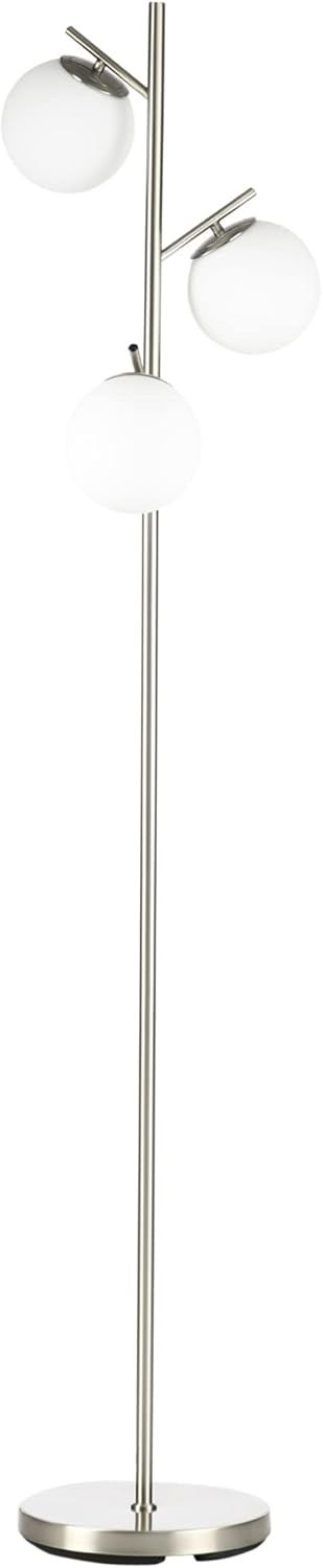 Lampada da Terra Moderna con 3 Punti Luce, Lampada