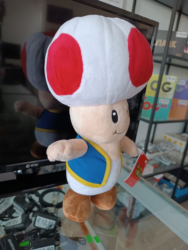 Peluche Nintendo Toad Super Mario 30 cm