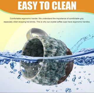 Juego de taza y plato de cerámica