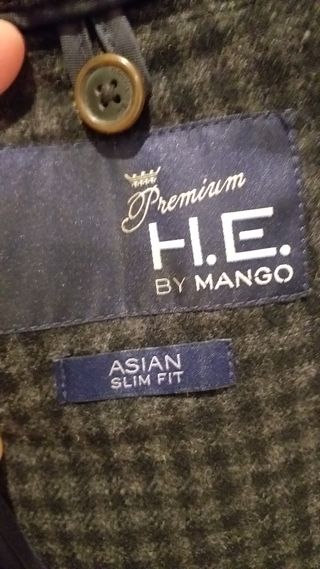 AMERICANA DE CABALLERO DE MANGO .TALLA S
