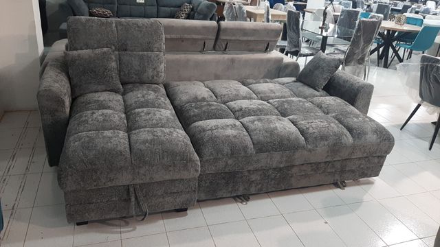 Precio Online! Sofa Cama chaise longue con Arcon