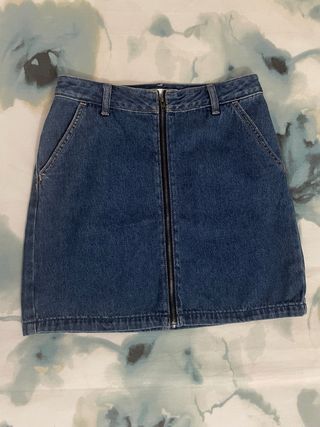 Falda vaquera de Hollister talla 3 EU S 