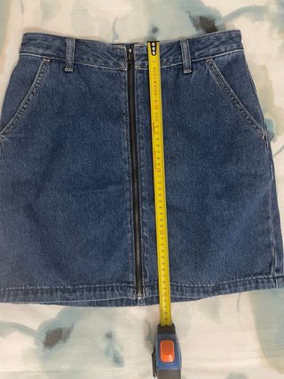 Falda vaquera de Hollister talla 3 EU S 