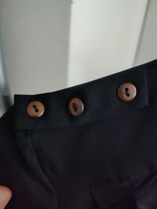 Vestido negro talla M de Blanco