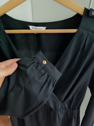 Vestido negro talla M de Blanco