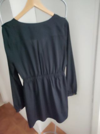 Vestido negro talla M de Blanco